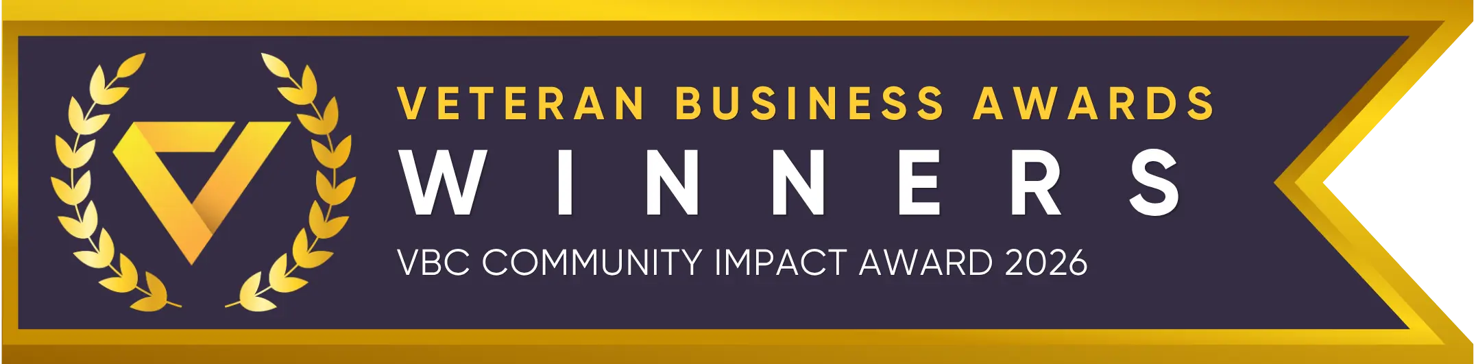 Winner, Community Impact Award 2026, Veteran Business Awards
